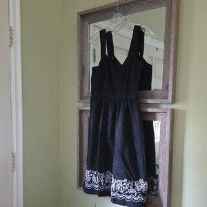 LOFT Black Garment with White Label